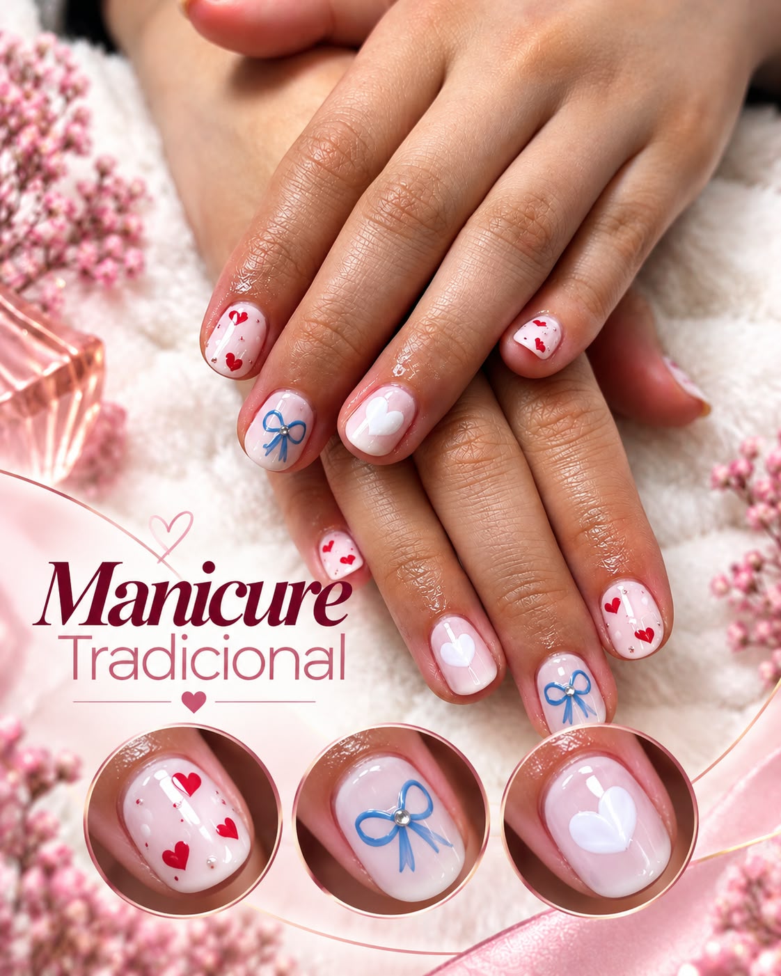 Manicure tradicional en uñas, CG Reino de Belleza Las Condes