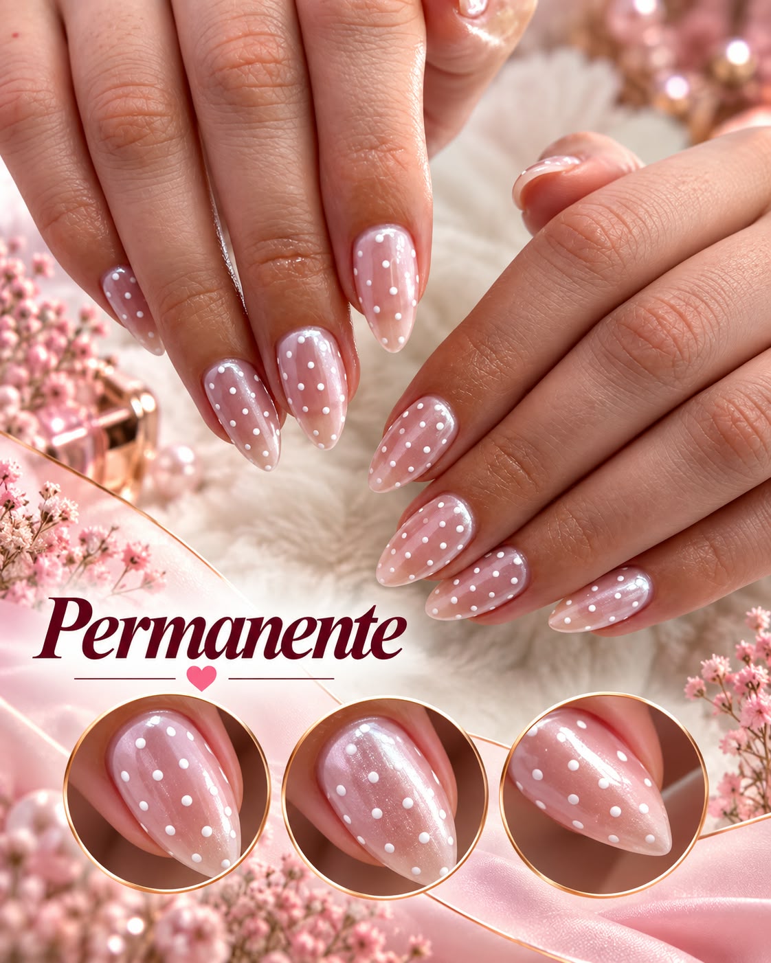Manicure permanente en CG Reino de Belleza Las Condes