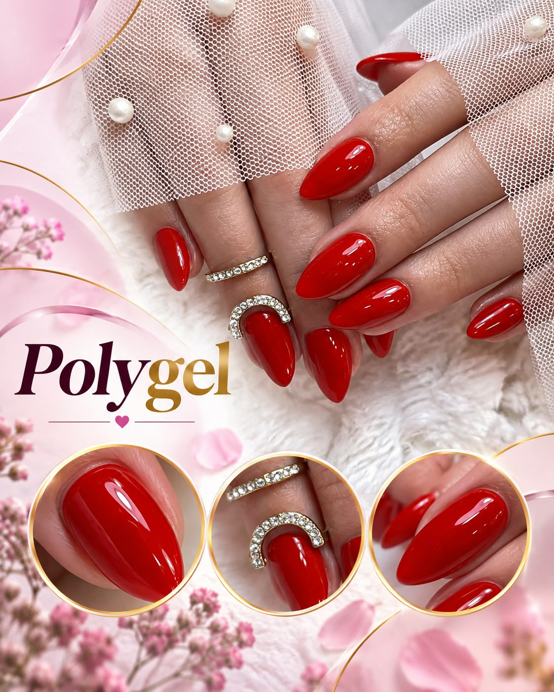 Relleno de Acrilico o Polygel en uñas, CG Reino de Belleza Las Condes